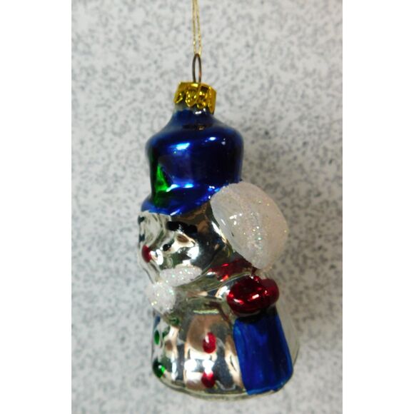 Blown Glass Christmas Ornaments German House & Nutcracker 3 inch - Picture 6 of 9